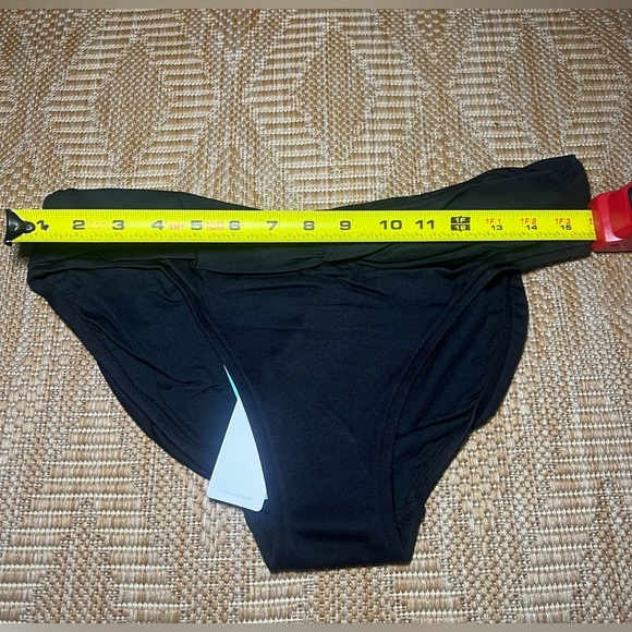 SEAFOLLY Women's V-Band Retro Black Bathing Suit Bottom, US Size 12, NWT - Picture 6 of 8